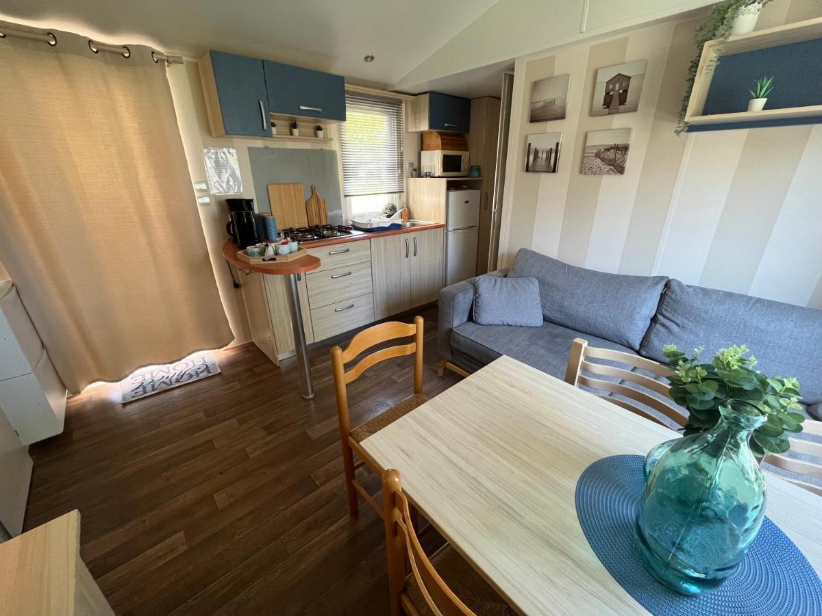 Mobil-Home Climatise Avec Piscine Aureilhan  Exterior foto