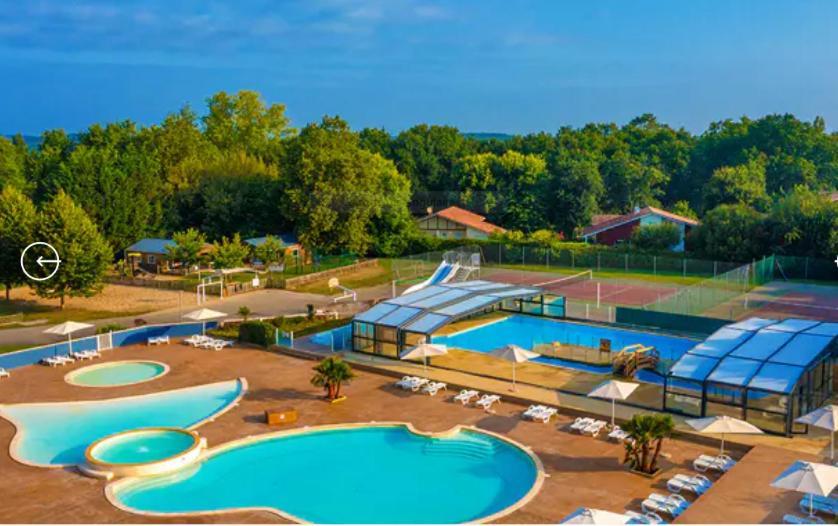 Mobil-Home Climatise Avec Piscine Aureilhan  Exterior foto